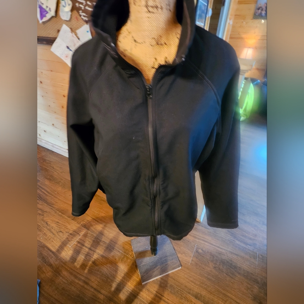 Womens Plus Columbia Omnishield Soft Shell Coat Jacket 1x 18 20 Black